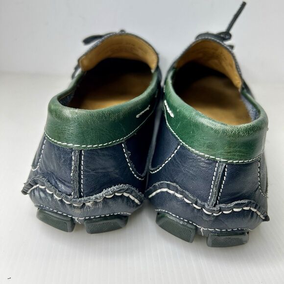G. H. Bass Pisa Men’s Size 11 M Navy Green 0148-2729-400 Loafers Boat Shoes main image 8
